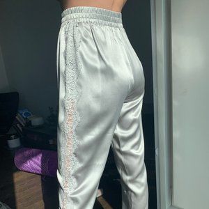 Satin pants